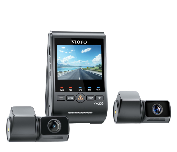 Viofo Rejestrator trasy A329T 3CH GPS - 1358827 - zdjęcie